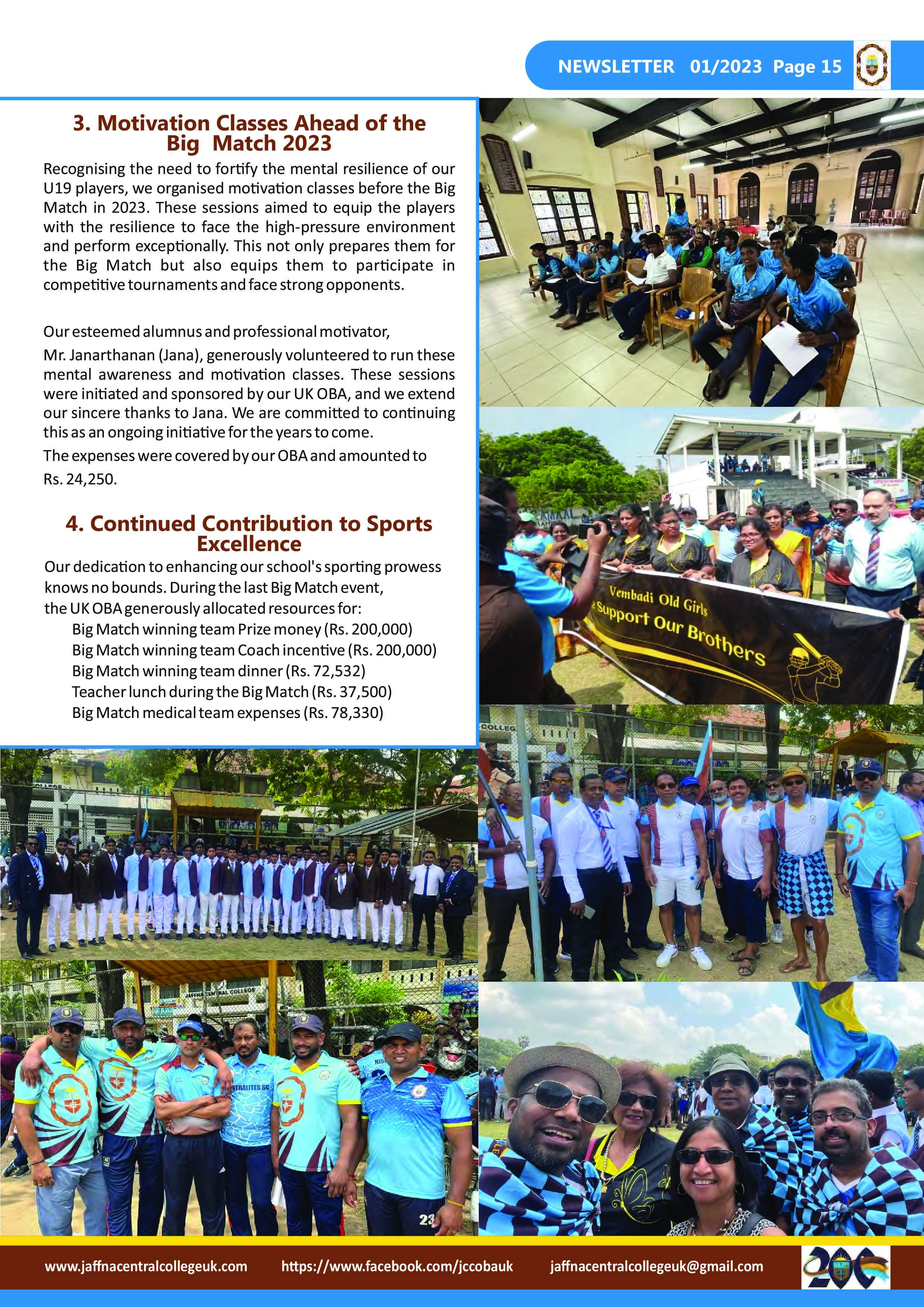 JCC OBA UK Newsletter - 2023 Page 15